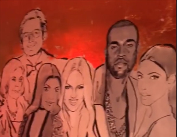 Tristan Thompson and Others Not in Kylie Jenner's Birthday Mural